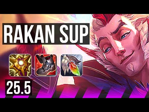 RAKAN & Kai'Sa vs THRESH & Lucian (SUP) | KR Diamond | 25.5