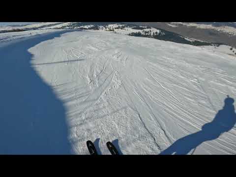 Chäserrugg(2262m) - Unterwasser (910m), Piste 1, 2, 3, 13
