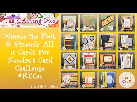Holly's Winnie The Pooh & Friends: All 15 Cards Showcase Video