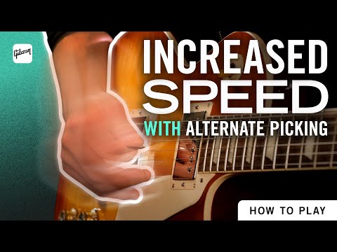 How To Alternate Picking to INCREASE YOUR SPEED (beginner guitarists, LOOK HERE!)