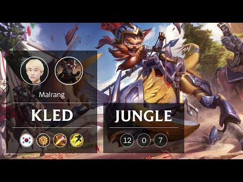 Kled Jungle vs Rek'Sai - KR Grandmaster Patch 9.4