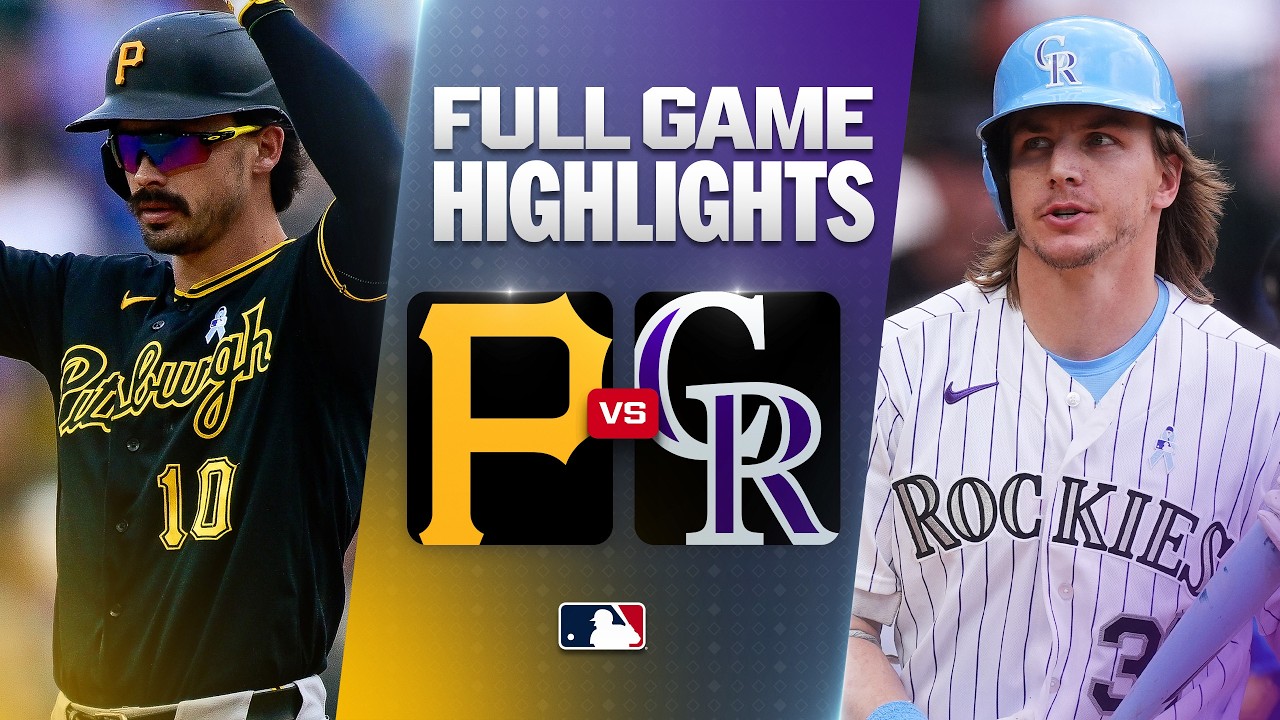 PIRATES vs. ROCKIES Full Game Highlights (6/21/26) | MLB Highlights