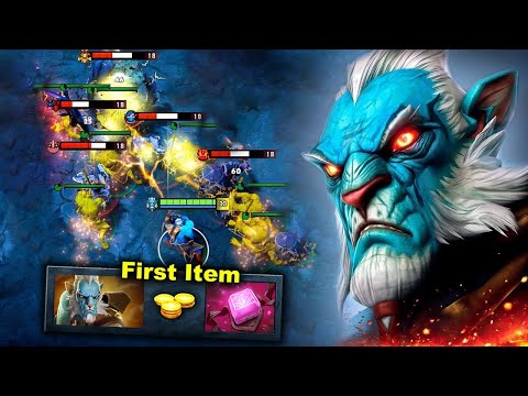 First Item Phylactery Phantom Lancer🔥🔥🔥36Kills One Shot Bloodthorn in 7.40b Dota 2