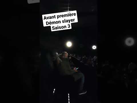 Avant première démon slayer saison 3 - CGR Sarcelles