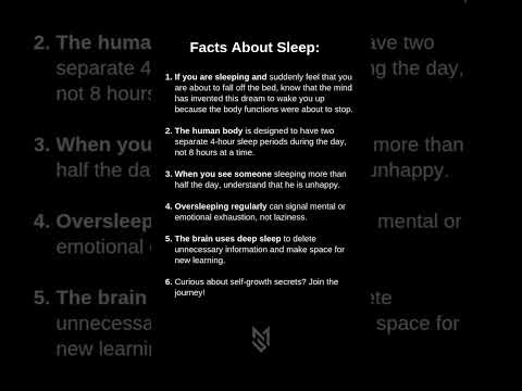 The Truth About Sleep Nobody Told You 🤯