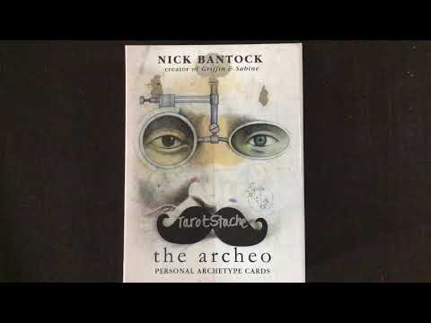 The archeo: personal archetype cards by Nick Bantock Flip Through