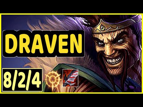 DRAVEN VS XAYAH - 8/2/4 KDA ADC GAMEPLAY