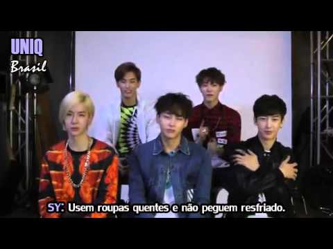 [Legendado] UNIQ deixa mensagem para os fãs - 07/12/14