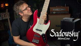 Video thumbnail for Lars Lehmann  demoing his personal Sadowsky MetroLine Bass by Sadowsky
