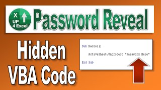 Reveal Hidden Excel Passwords in VBA Code