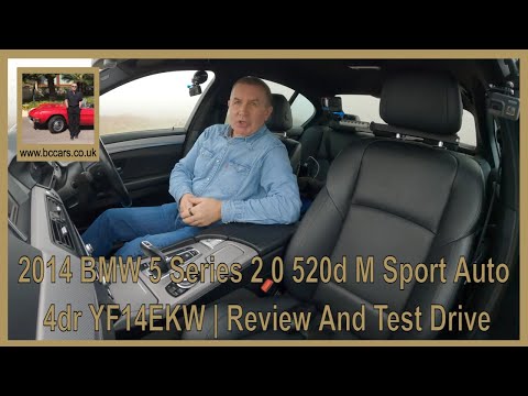 2014 BMW 5 Series 2 0 520d M Sport Auto 4dr YF14EKW | Review And Test Drive