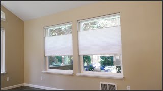 Installing Cordless Top-Down / Bottom-Up Cellular Blinds