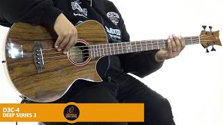 Video thumbnail for Bajo Acústico Ortega D3C-4 by Stratus Music Store - Instrumentos & Audio.