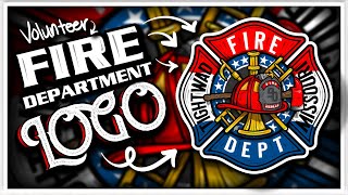 TIGHTWAD VOLUNTEER FIRE DEPARTMENT Station Logo & Unit Patch Design - Adobe Illustrator
