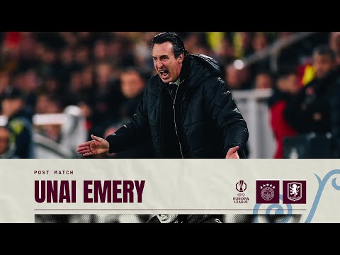 🗣️ "We played with discipline"  | Unai Emery on Fenerbahçe victory | POST MATCH