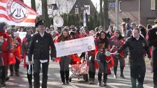 preview picture of video 'Carnaval Wijchen 2014: De Wijchense Reut 2014 deel 1'