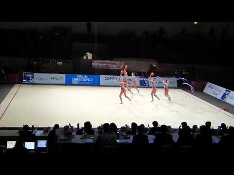 Team GERMANY RIBBONS BALLS Thiais 2014 AA