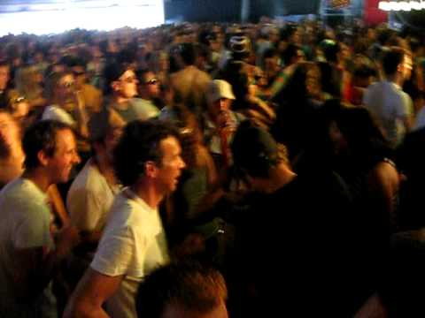 Len Faki begins his set at Awakenings Festival Saarnwoude 2010.