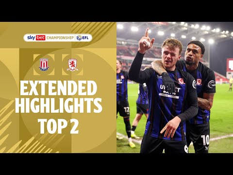 BACK IN! | Stoke City v Middlesbrough extended highlights