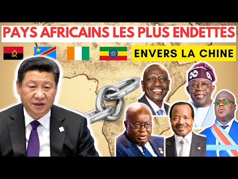 Top 10 des Pays Africains les plus endettés envers la Chine