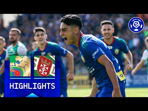Santiago Naveda Lara scores a goal! | Miedź - Lechia | HIGHLIGHTS | Ekstraklasa | 2022/23 | Round 7