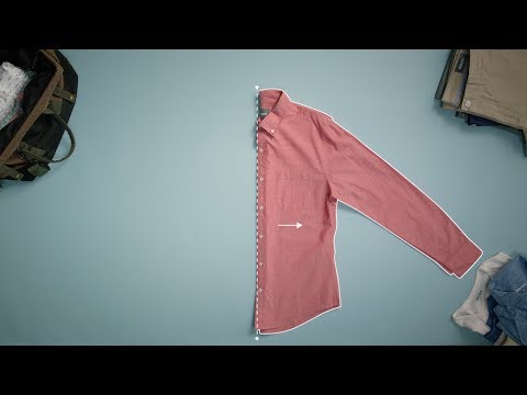 How to Roll a Dress Shirt for Packing | Bonobos
