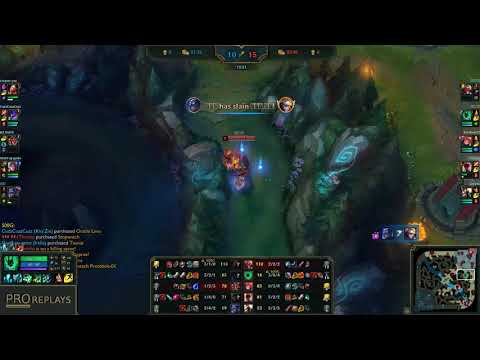 SnowFlower (THRESH) vs SHEN - 6/1/19 KDA BOTTOM SUPPORT CHALLENGER GAMEPLAY - KR