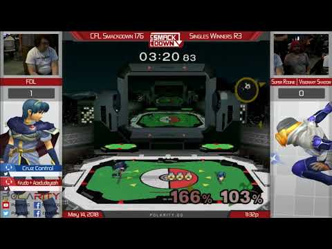 CFL Smackdown 176 Melee - FDL (Marth) vs Kels (Sheik) - Winners R3