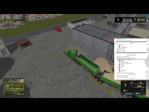 RDAllen Live Stream Multiplayer Farming Simulator 17 Pleasant Valley Delivering Sand