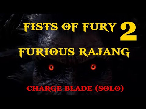 Furious Rajang | First Hunt (Solo) Charge Blade | Monster Hunter World | 1080p