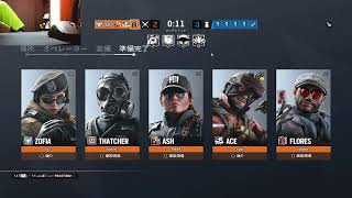 PC　ゴルプラ　レインボーシックスシージ　参加型　ランク クイック　r6s　ape 手元あり　カジュアル