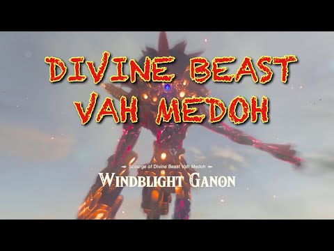Divine Beast Vah Medoh | Windblight Ganon | Zelda Breath of the Wild 