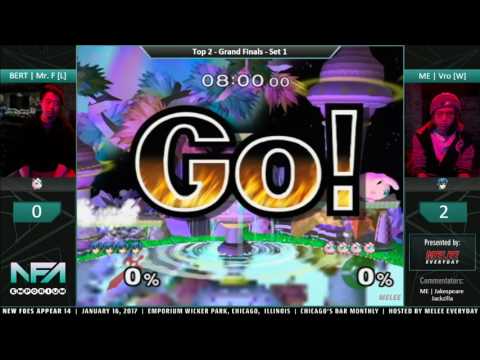 NFA 14 - BERT | Mr. F (Jigglypuff) vs. ME | Vro (Marth) - SSBM - Grand Finals