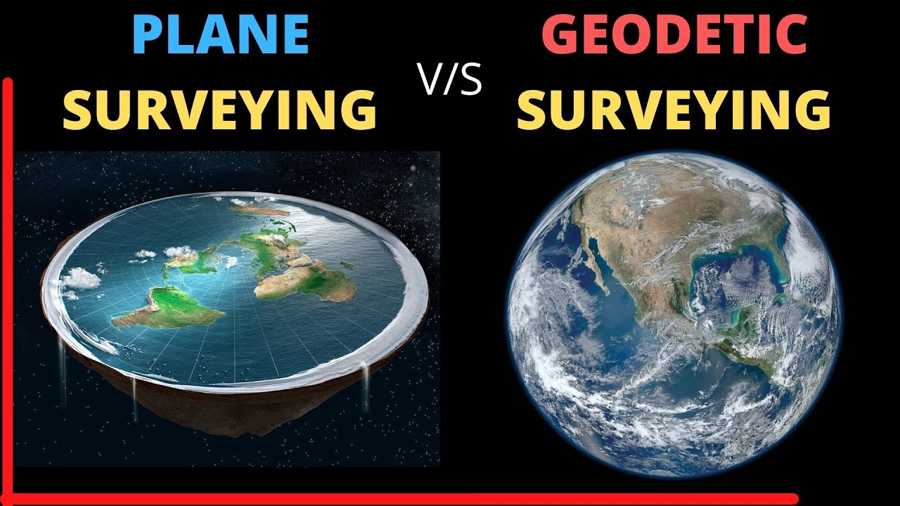 Difference Between Plane Surveying and Geodetic Surveying| Surveying||Civil Engineering Basics