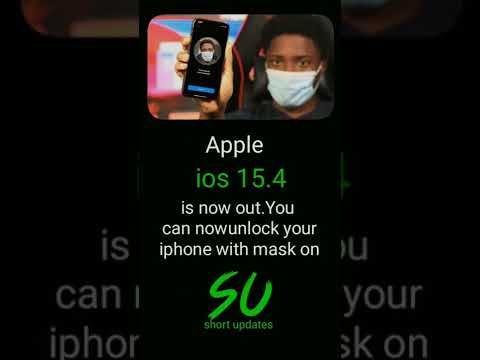 ios 15.4 is out , you can now unlock your iphone using face recorgnition while wearing the mask on.