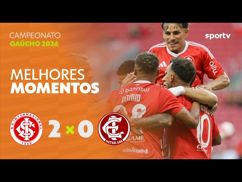 Gols e lances de Internacional x Internacional SM