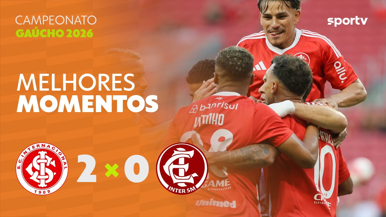 Internacional vs Inter de Santa Maria Highlights