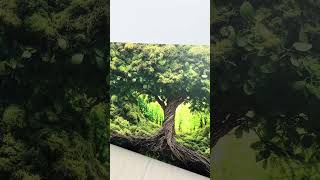 Zelený obraz stromu života - Gaia