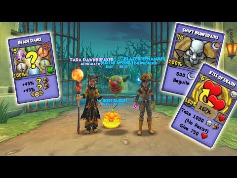Wizard101: NEW Spooky Carnival Spells!