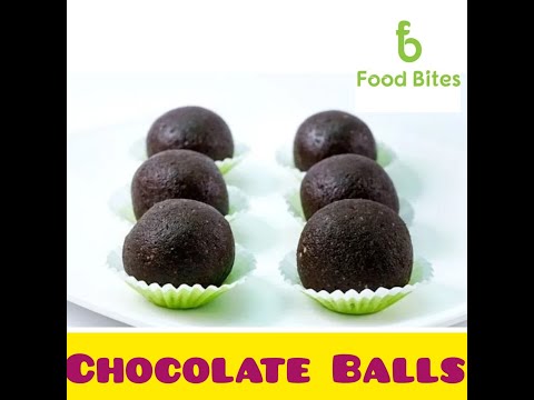 Chocolate balls | Food Bites with Shilpi | Easy chocolate Recipe