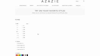AZAZIE How-To: How to Order a Sample Dress