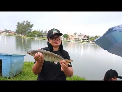 Pescaria em Imbé RS saiu os brutos no lago do braço morto... Nossa estratégia deu certo...