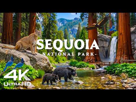 Sequoia National Park 4K – Giant Trees, Bears & Wildlife in Ancient Forest