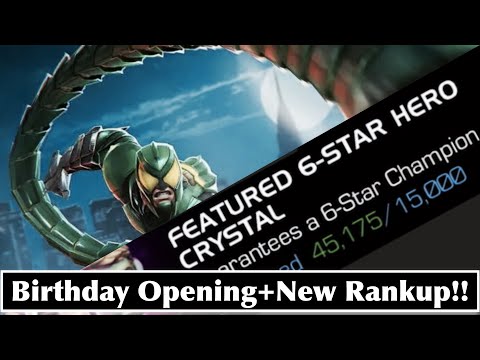 Birthday Opening!! 4x New 6 Star Featured and a Brand New Rankup!