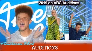 Drake McCain “His Eye Is On the Sparrow” Katy Perry Sings Gospel of | American Idol 2019 Auditions