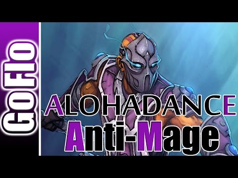 Antimage ALOHADANCE 7358mmr Dark Rift Full Gameplay Dota 2
