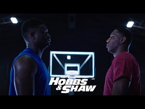 Fast & Furious Presents: Hobbs & Shaw (TV Spot 'Zion Williamson & RJ Barrett')