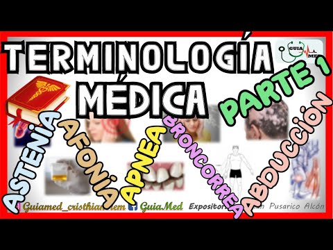TERMINOLOGÍA MÉDICA | GuiaMed
