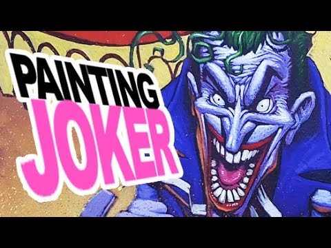 Joker Painting Time-lapse