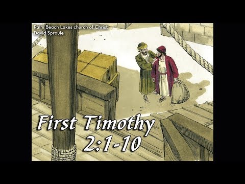 1 Timothy 2:1-10